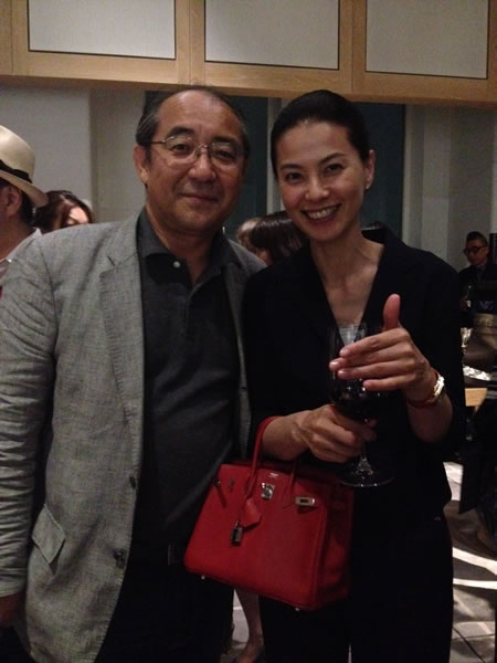 江角マキコさんと