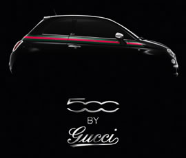 フィアット500×グッチ