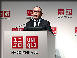 ユニクロの柳井正会長