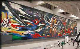 岡本太郎「明日の神話」