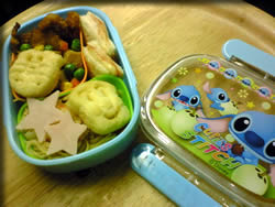 ビーフン、カレー炒め・・