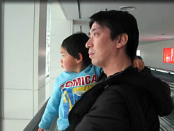 少し淋しげなチャン