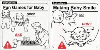 正しい赤ちゃんの扱い方