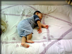 息子のお昼寝
