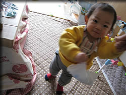 捨てに行く息子様