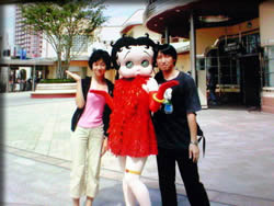 ウン年前、USJにて