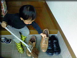 お掃除、大好き