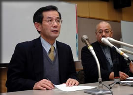 教育委員会の記者会見