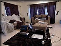 アパートの内部