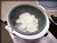 炊けた・・（涙）