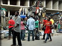 Lagosの旧市街地