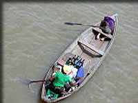 物売りのボート