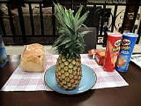 立派なパイナップル