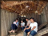 ラゴスのビーチにて