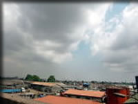 サハラからの砂塵