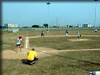 整備されたグラウンド