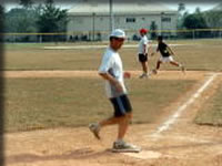 めでたくホームイン