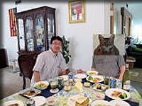 お招きいただいたホーム