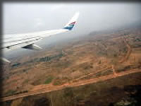 アブジャ上空より