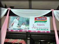 ピンクのリボン