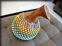 ヒョウタンのパーカッション