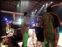 ステージ上から