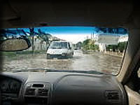 毎度おなじみの洪水写真