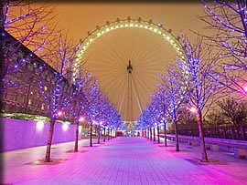 Londonのクリスマス