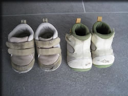 お世話になった靴たち