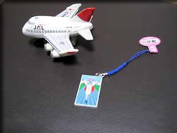 飛行機のおもちゃ