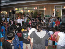 保育所の夏祭り