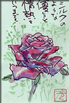 シルクのような・・