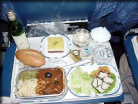 機内食１　昼食