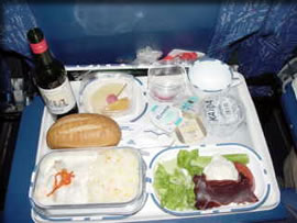 機内食２　夕食