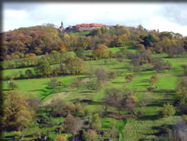 ロマンチック街道より古城