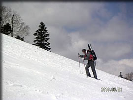 山頂まであと３０分