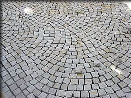 パリの石畳