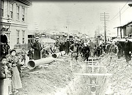 明治時代の郡山市