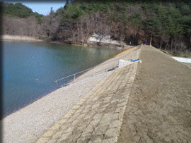 県中地域の溜池