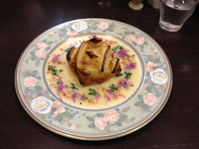 「さわらのパイ包み焼き」