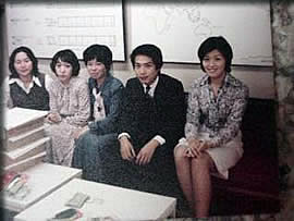 女子学生の人気者