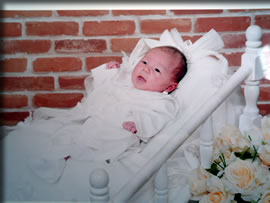 お宮参りで撮影