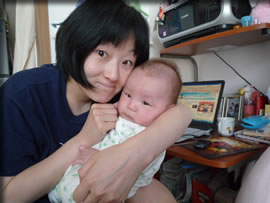 ひびたんとママ