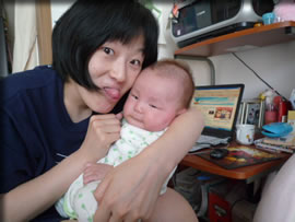 ひびたんとママ