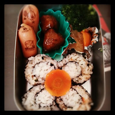 のり巻きお花弁