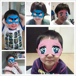 ふくわらいのお面