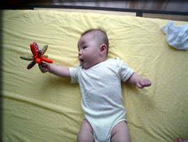 ものをにぎっていられる