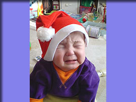 なきべそサンタ