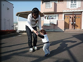 ママといっしょに