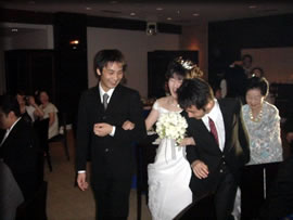 あたしの結婚式にて